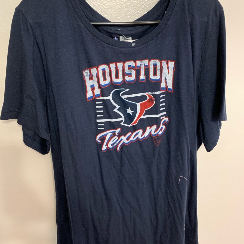 Navy Blue Texans T-Shirt